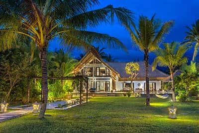 Professional luxury villa photography by LuxViz in Bali Indonesia - Villa Aparna