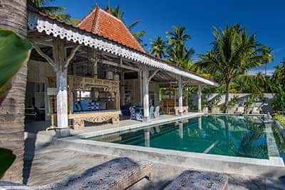 Professional luxury villa photography by LuxViz in Bali Indonesia - Joglo House