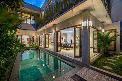 Professional luxury villa photography by LuxViz in Bali Indonesia - Villa Rafaella
